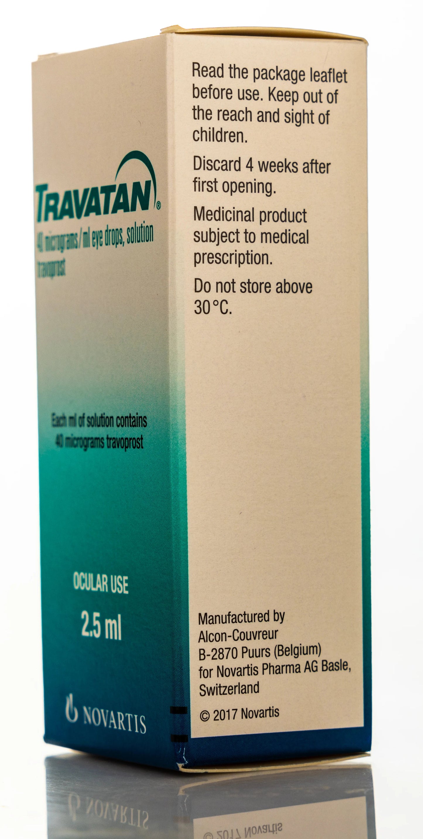 Travatan Eye Drop 2.5Ml
