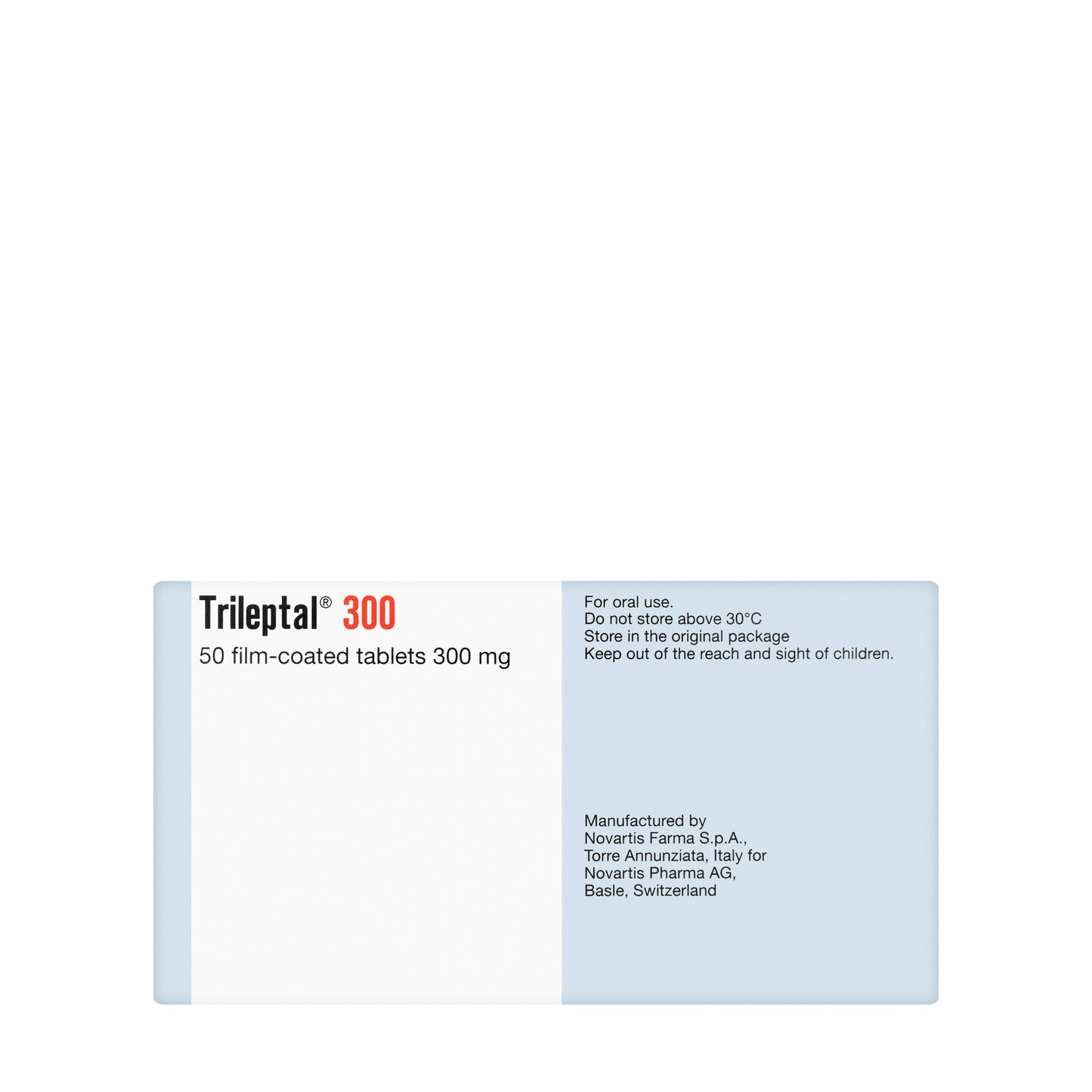Trileptal 300Mg 50 Tablets