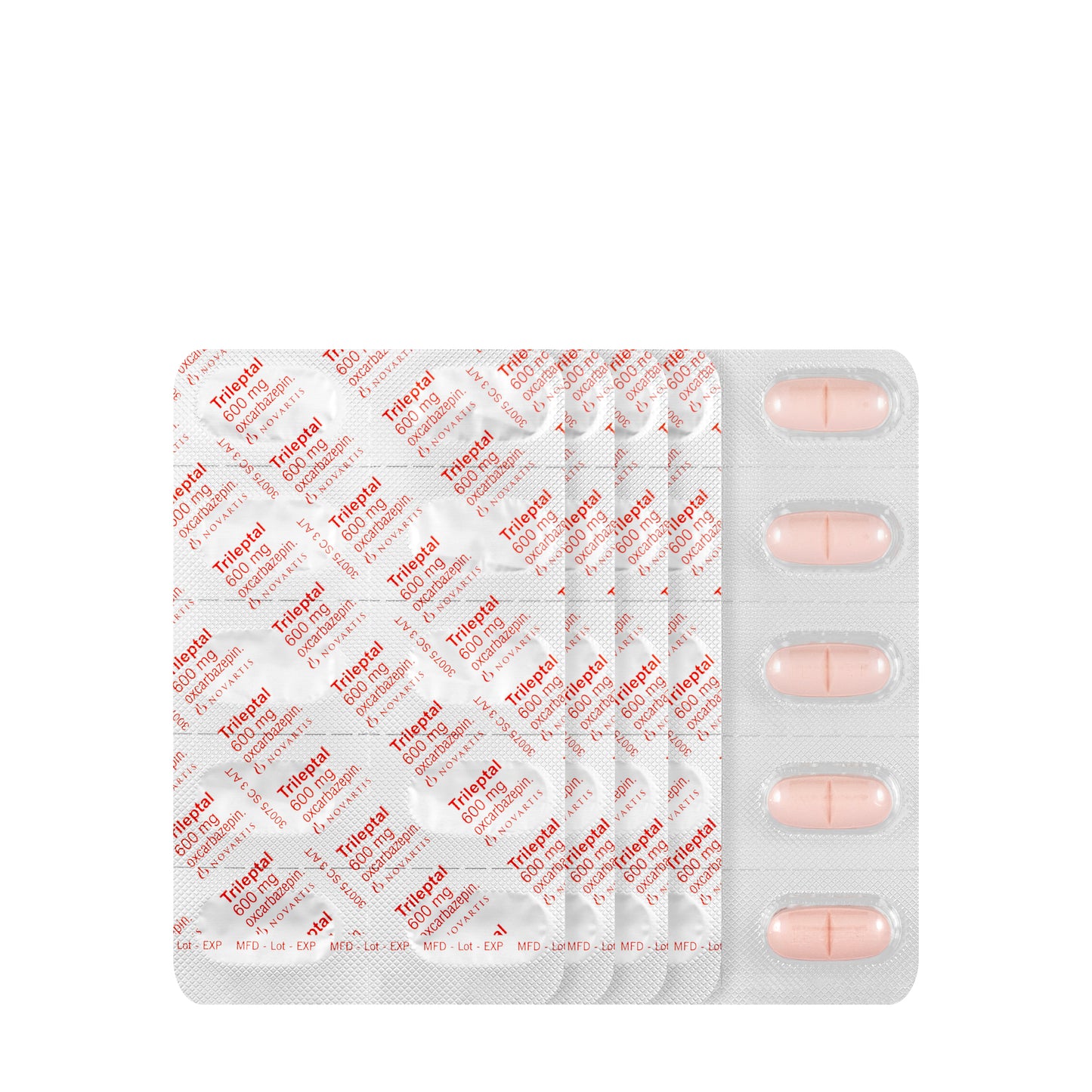 Trileptal 600Mg 50 Tablets