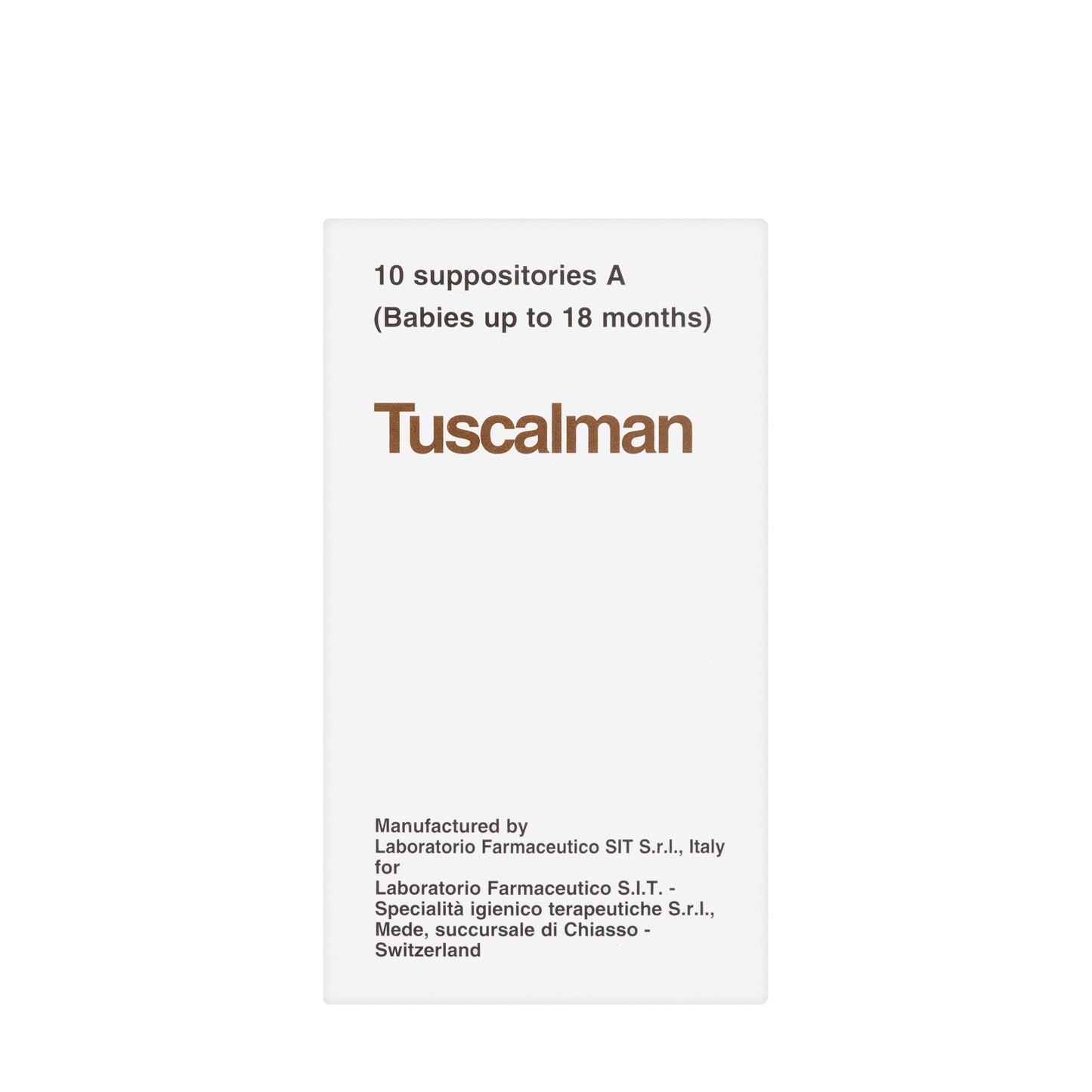 Tuscalman A 10 Suppository