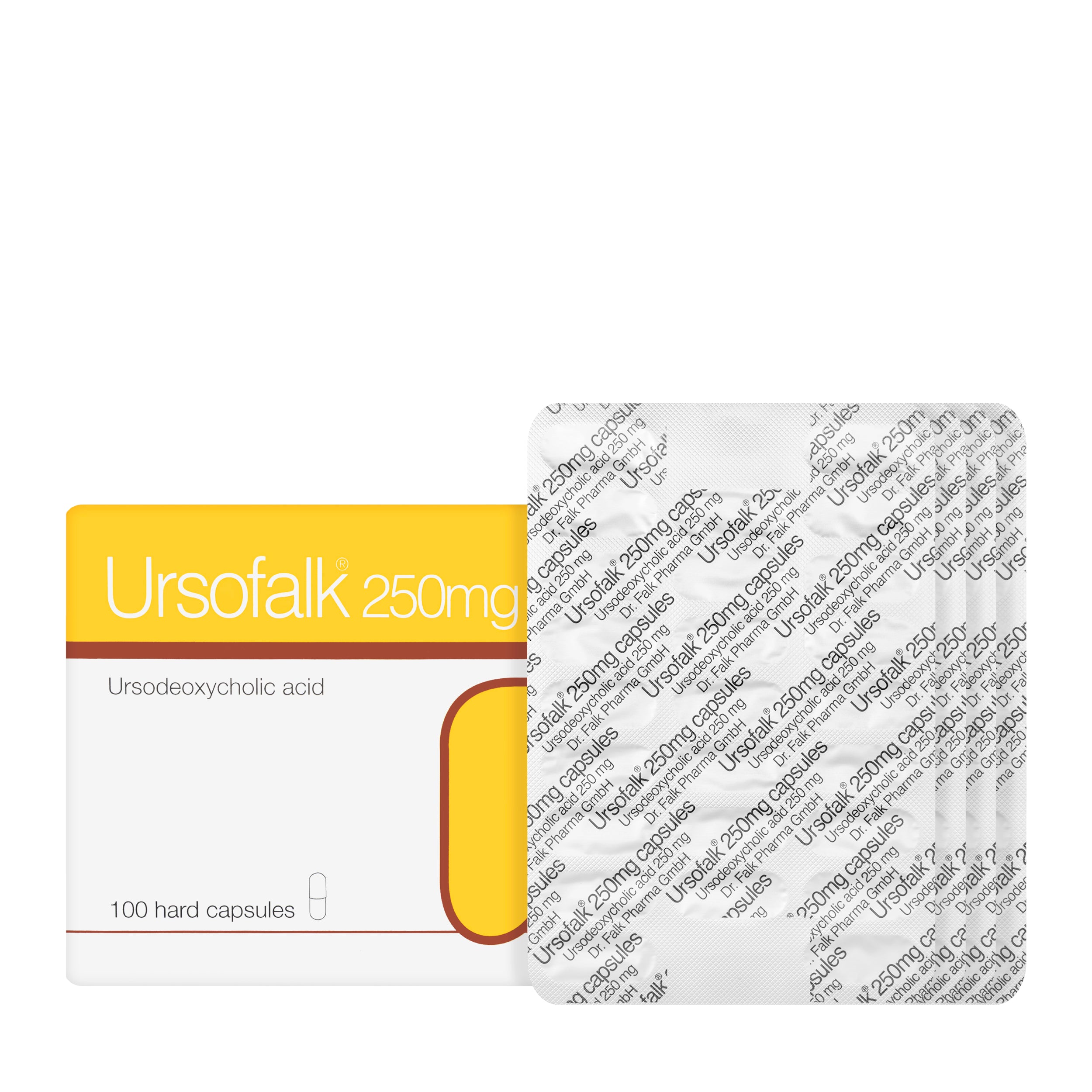 Ursofalk 250Mg 100 Capsules