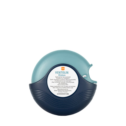 Ventolin Diskus 200Mcg 60 Doses