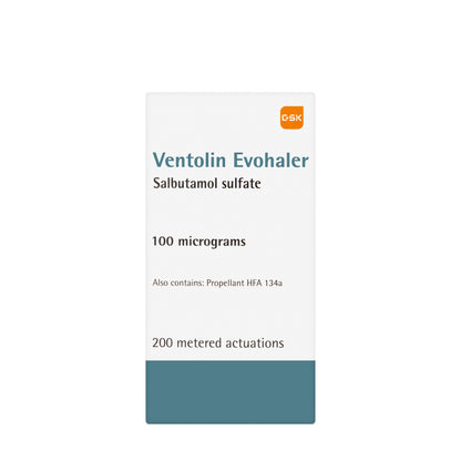 Ventolin Evohaler 100Mcg 200 Doses