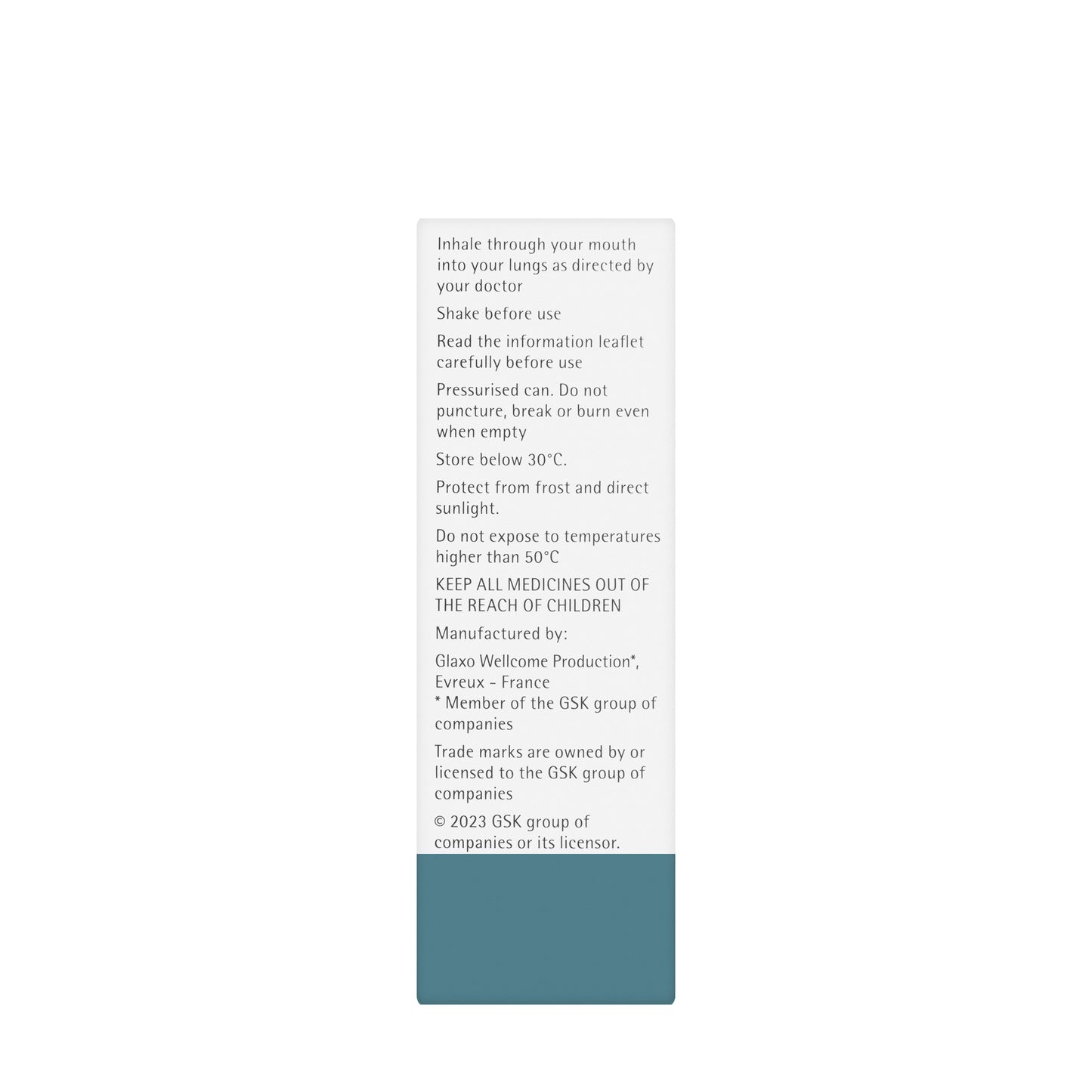 Ventolin Evohaler 100Mcg 200 Doses