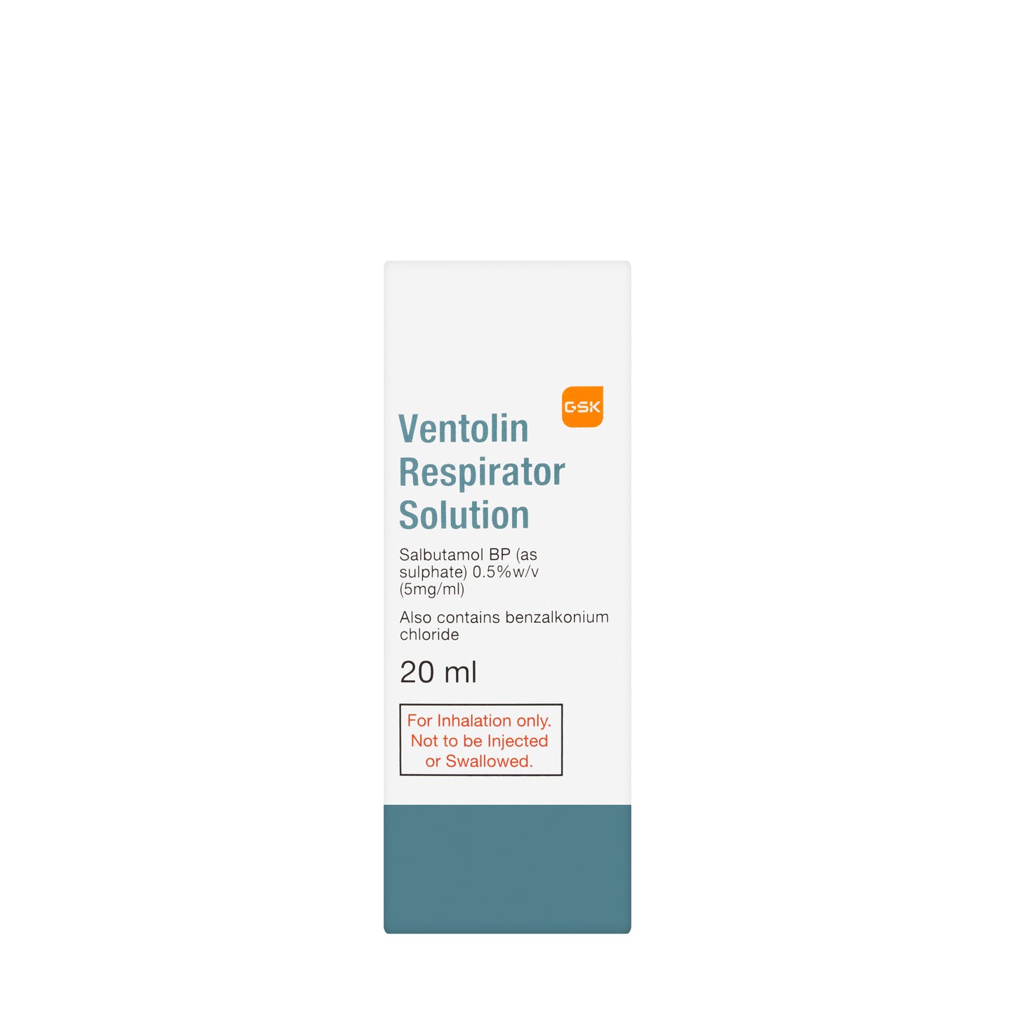 Ventolin Respirator Solution 20Ml
