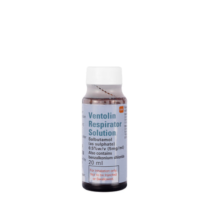 Ventolin Respirator Solution 20Ml