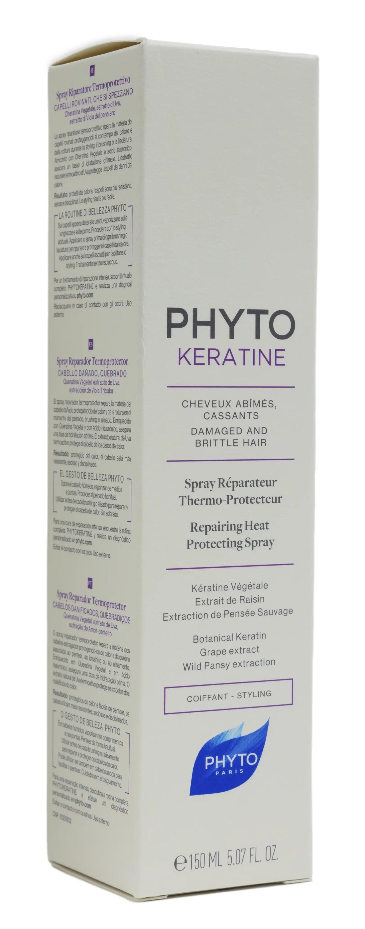 Phyto Keratine Repairing Heat Protection Spray 150 Ml