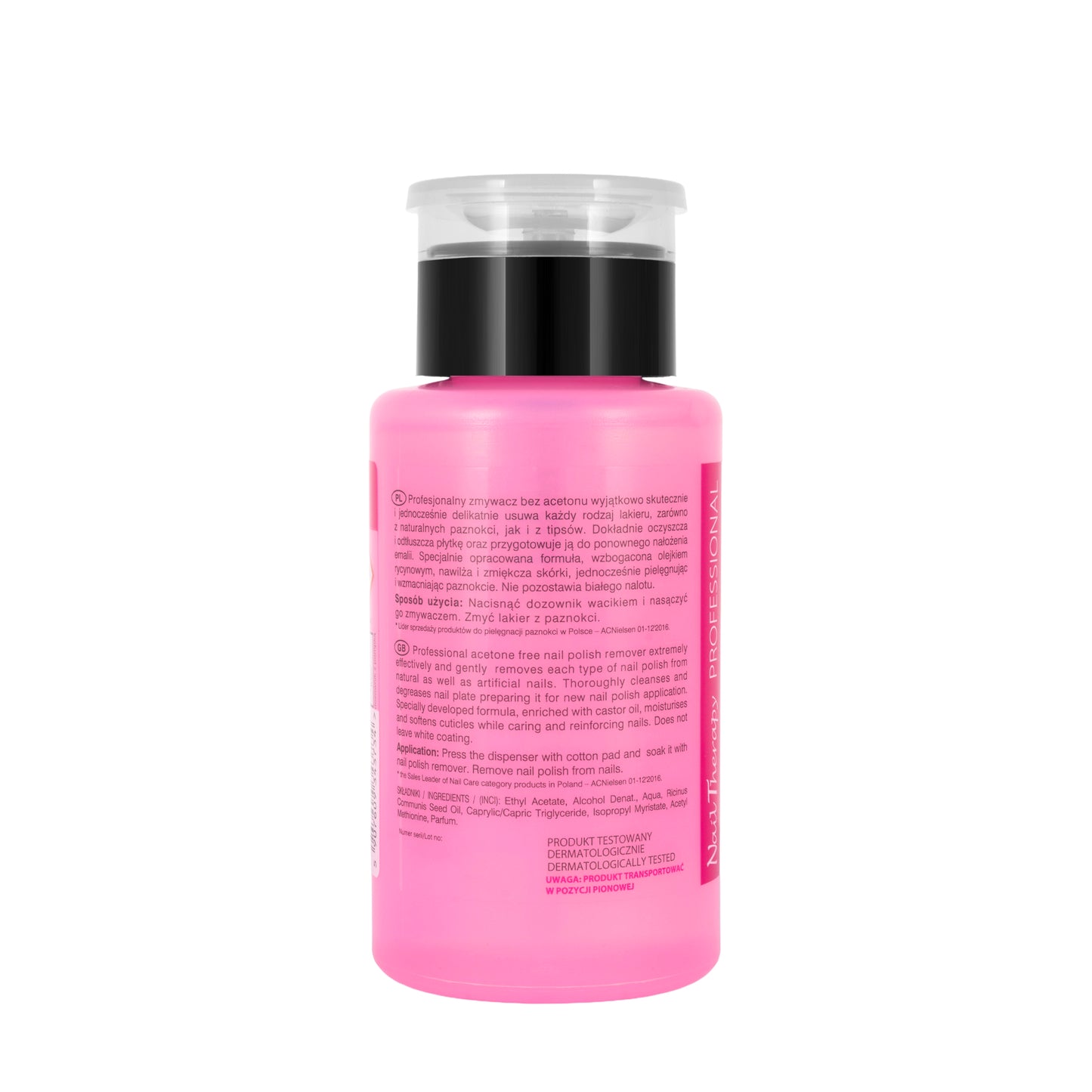 Eveline Nail Therapy SPA Nail Polish Remover Acetone-Free 190 Ml