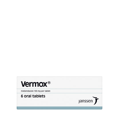 Vermox 100Mg 6 Tablets