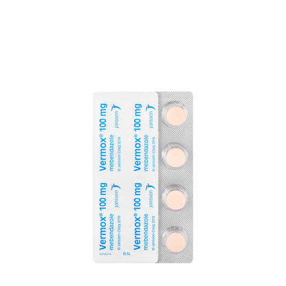 Vermox 100Mg 6 Tablets