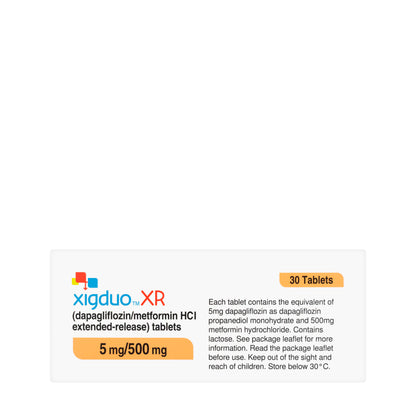 Xigduo Xr 5/500Mg 30Tablets