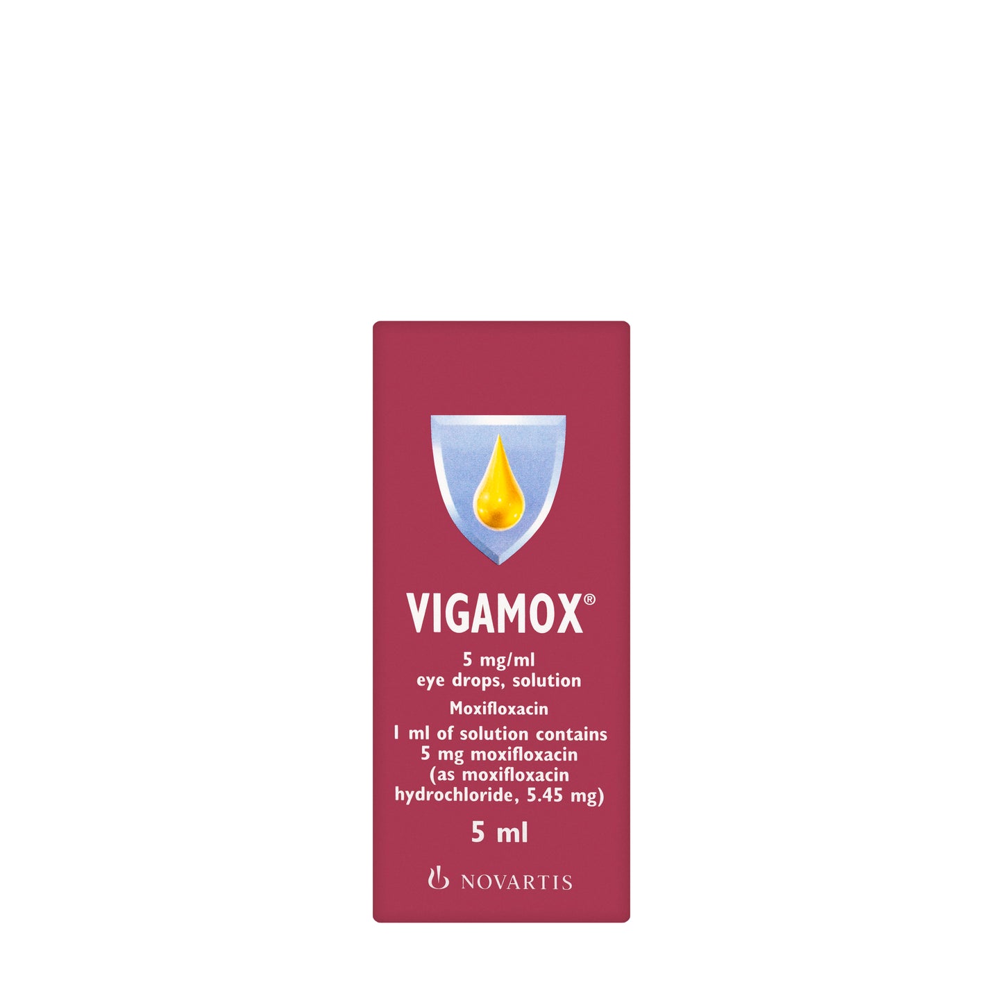 Vigamox 0.5% Eye Drops 5Ml