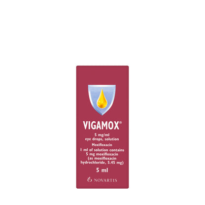 Vigamox 0.5% Eye Drops 5Ml