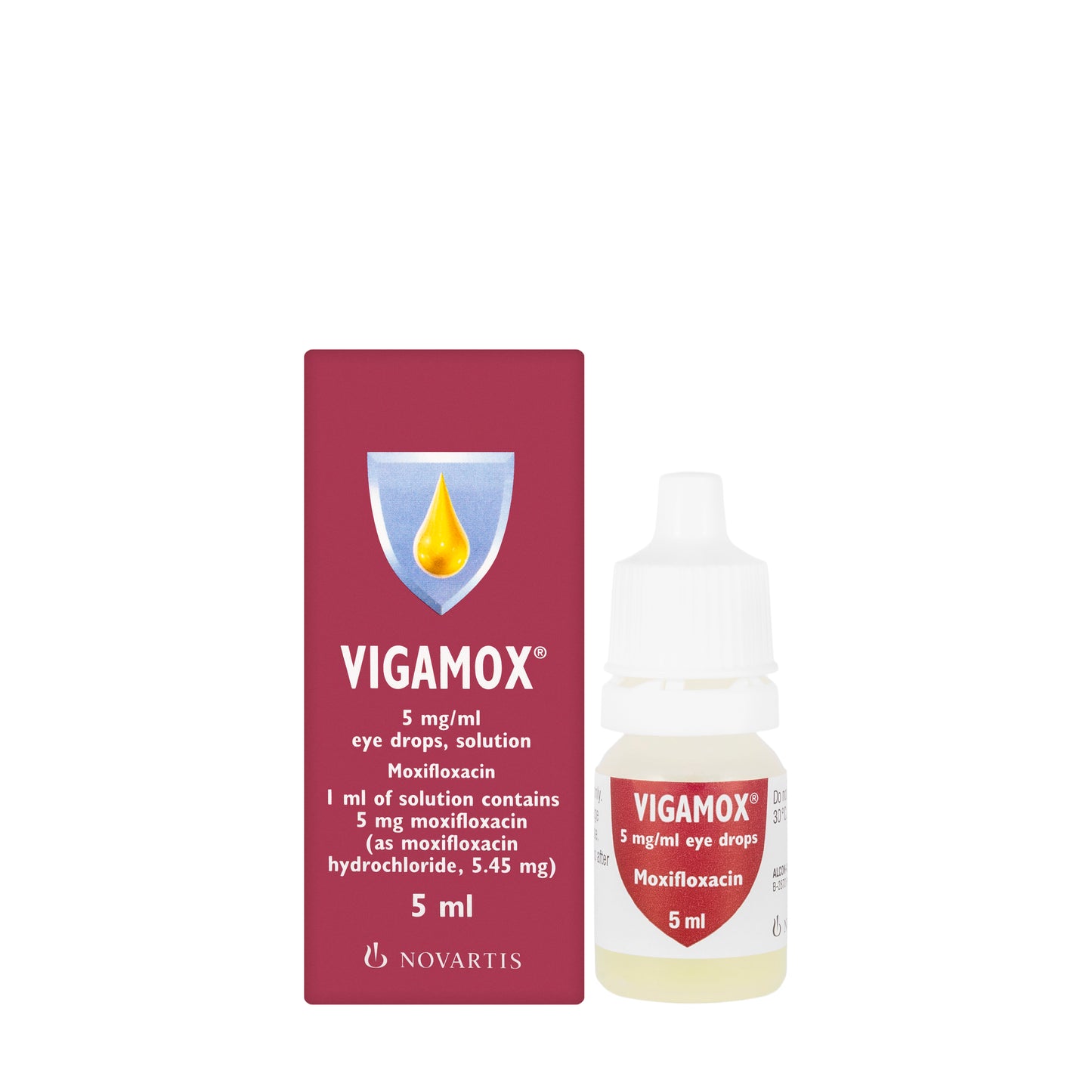 Vigamox 0.5% Eye Drops 5Ml