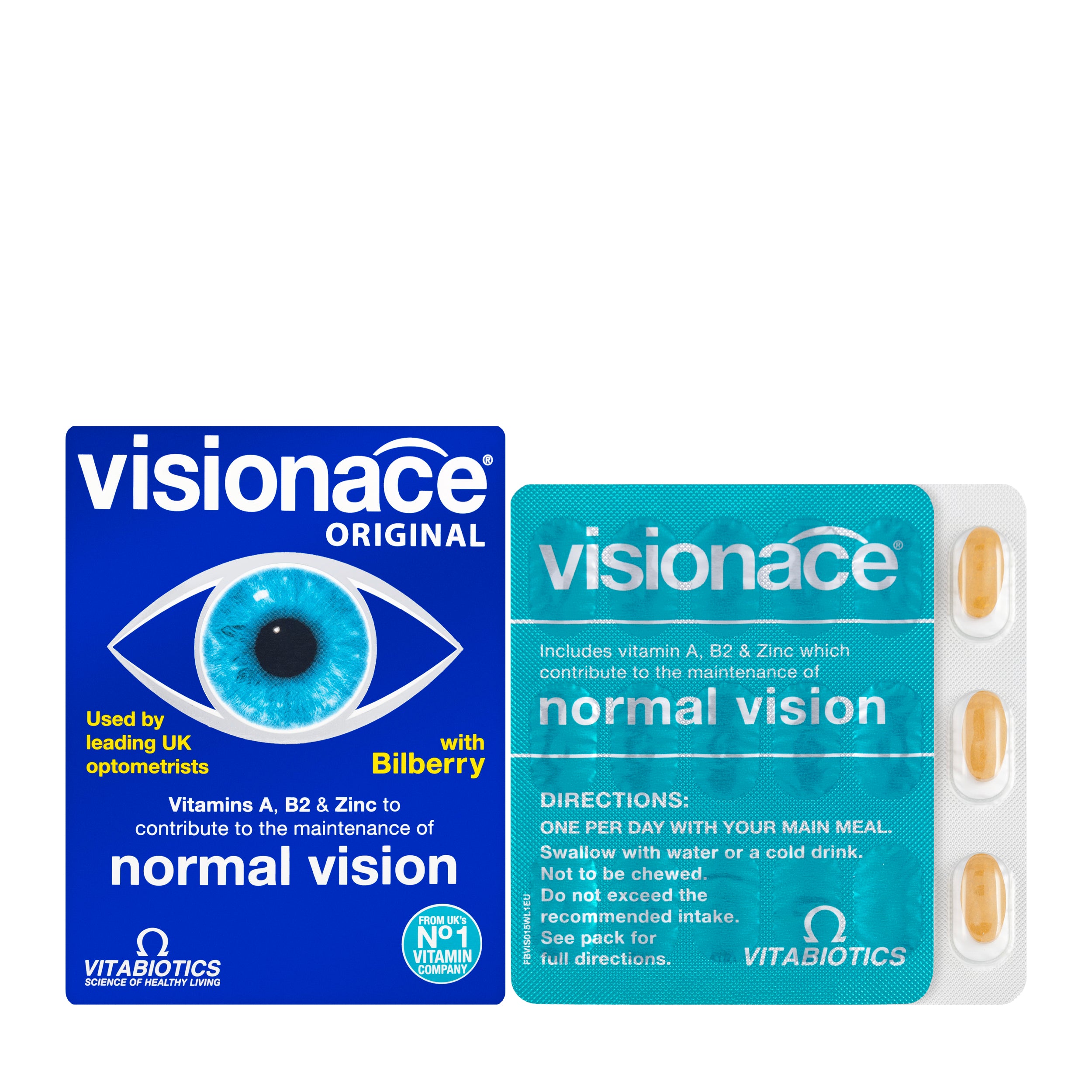 Vitabiotics Visionace Original 30 Capsules