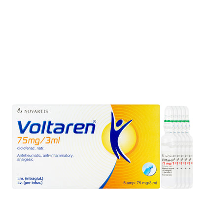 Voltaren 75Mg 5 Ampoules