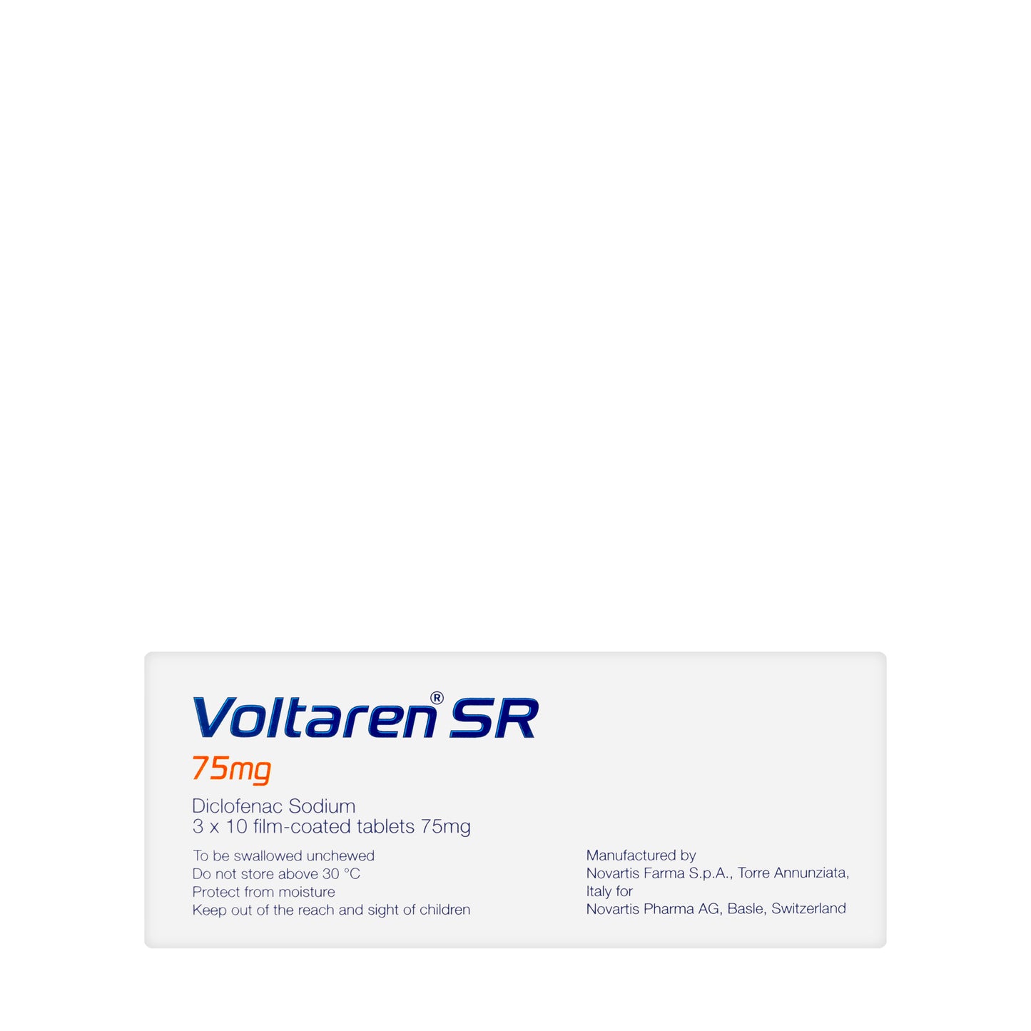 Voltaren [SR] 75Mg  30 Tablets