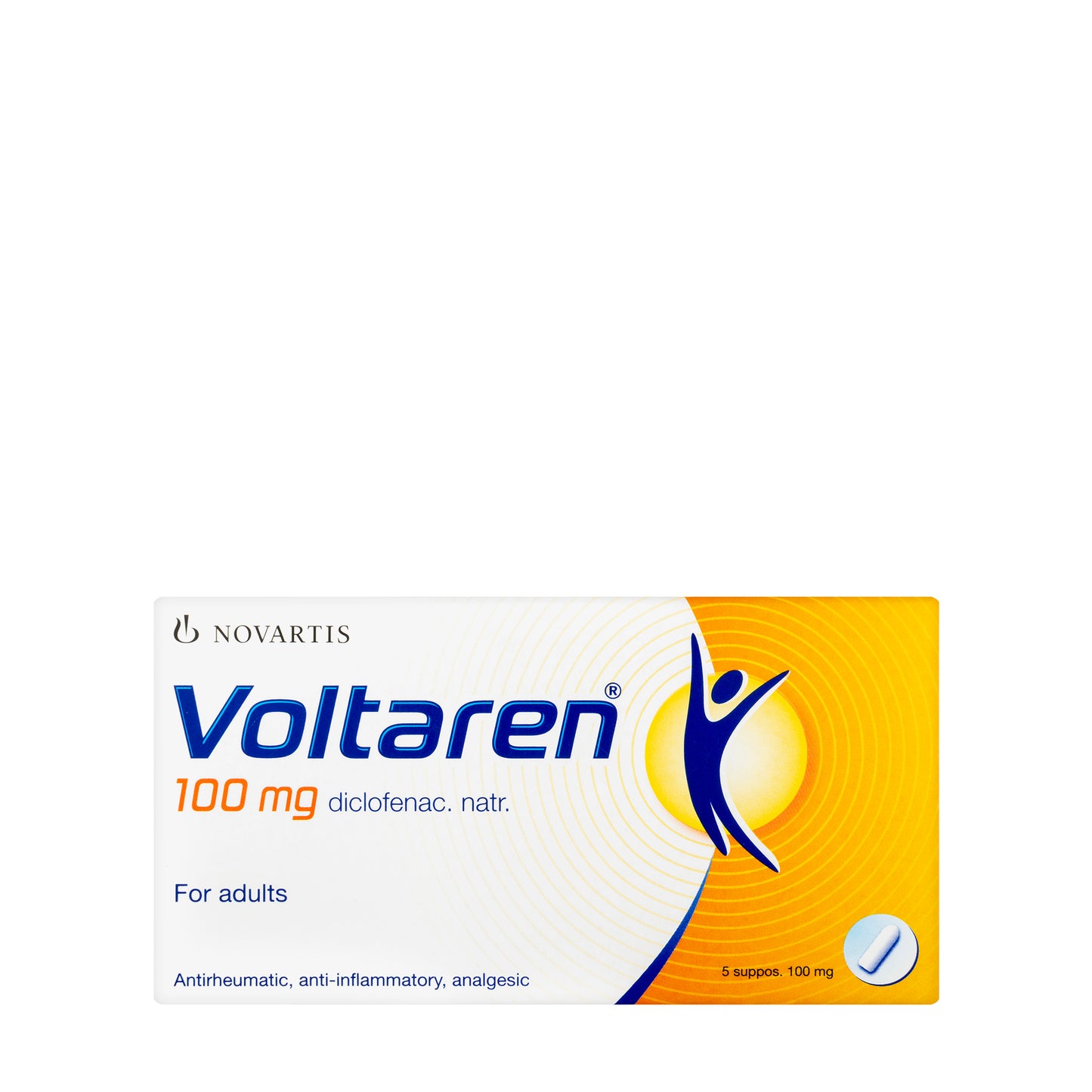 Voltaren 100Mg 5 suppositories