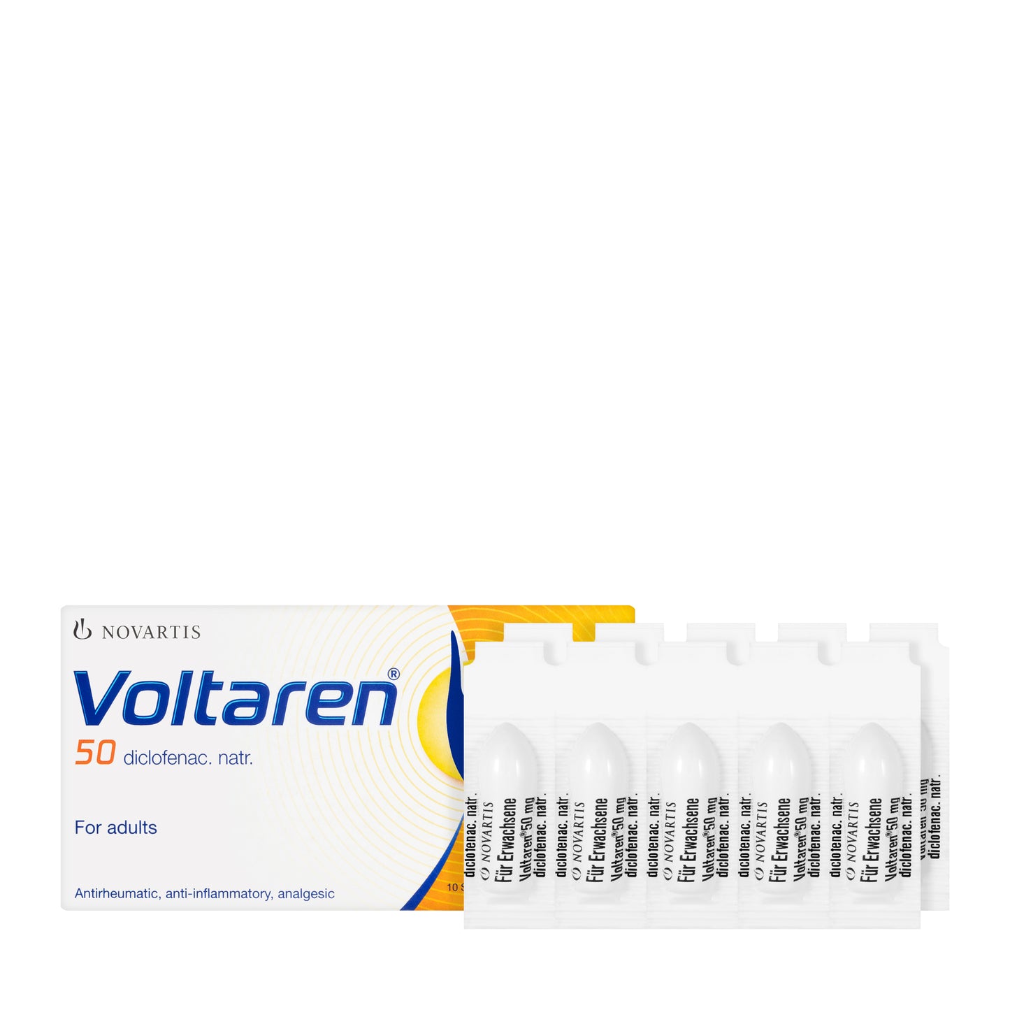 Voltaren 50Mg 10 suppositories