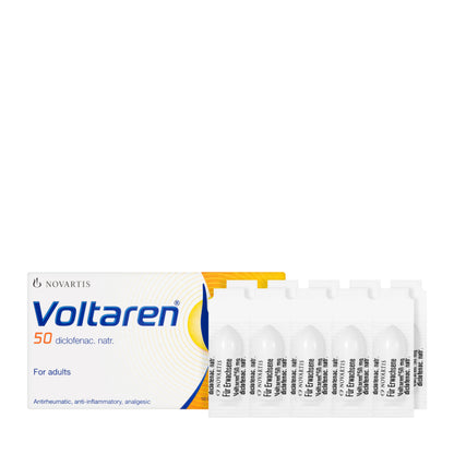 Voltaren 50Mg 10 suppositories