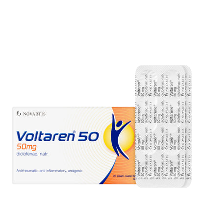 Voltaren 50Mg 20 Tablets
