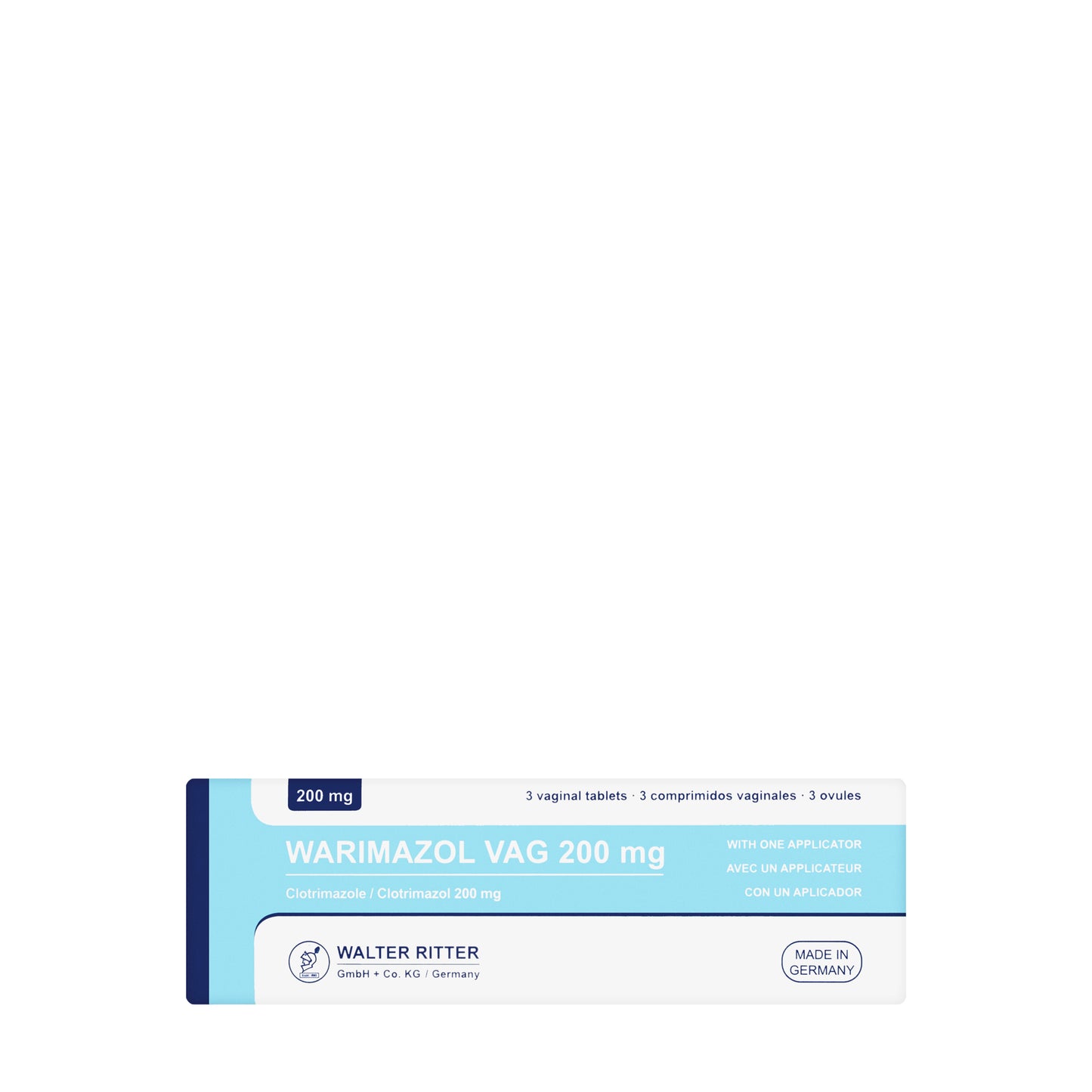 Warimazol 200Mg  3 Vaginal Tablets