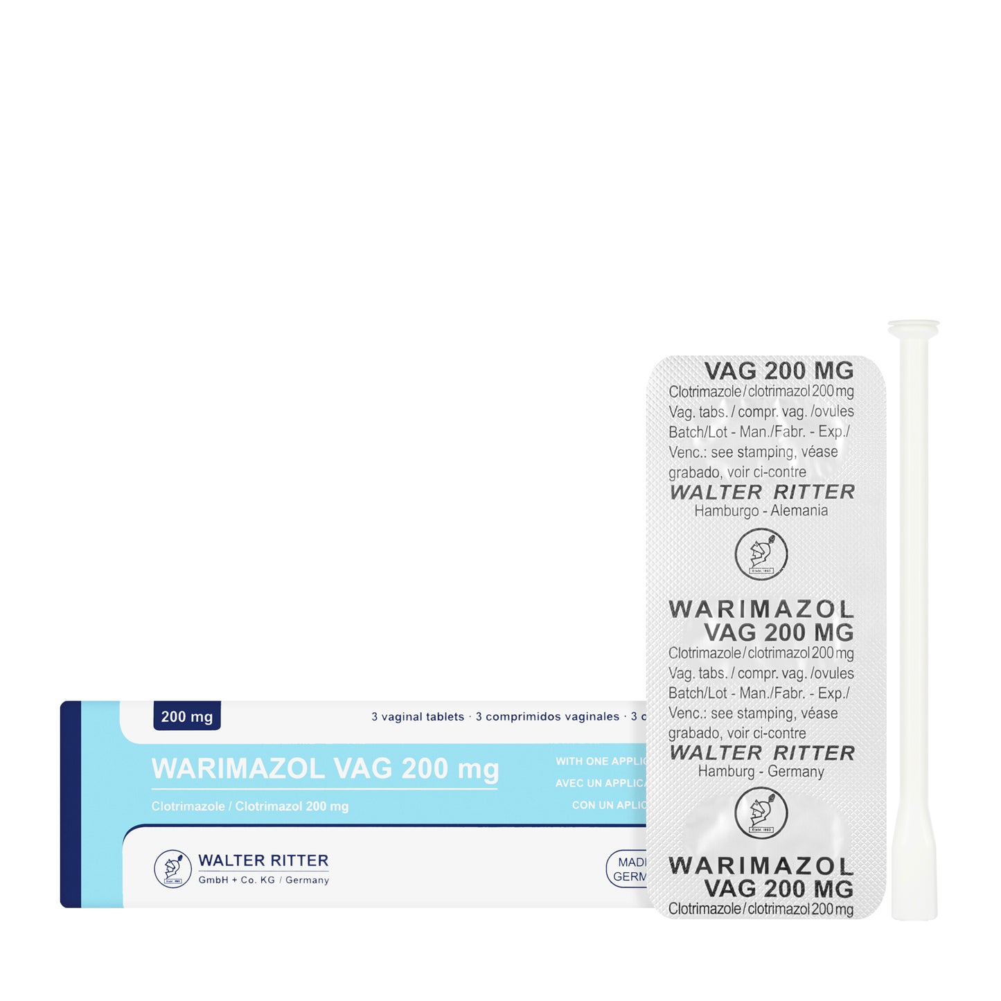 Warimazol 200Mg  3 Vaginal Tablets