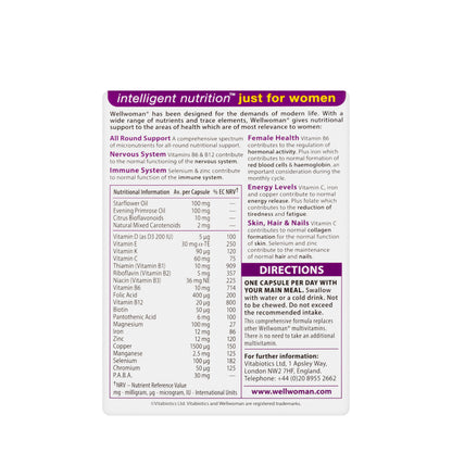 Vitabiotics Wellwoman Original 30 Capsules