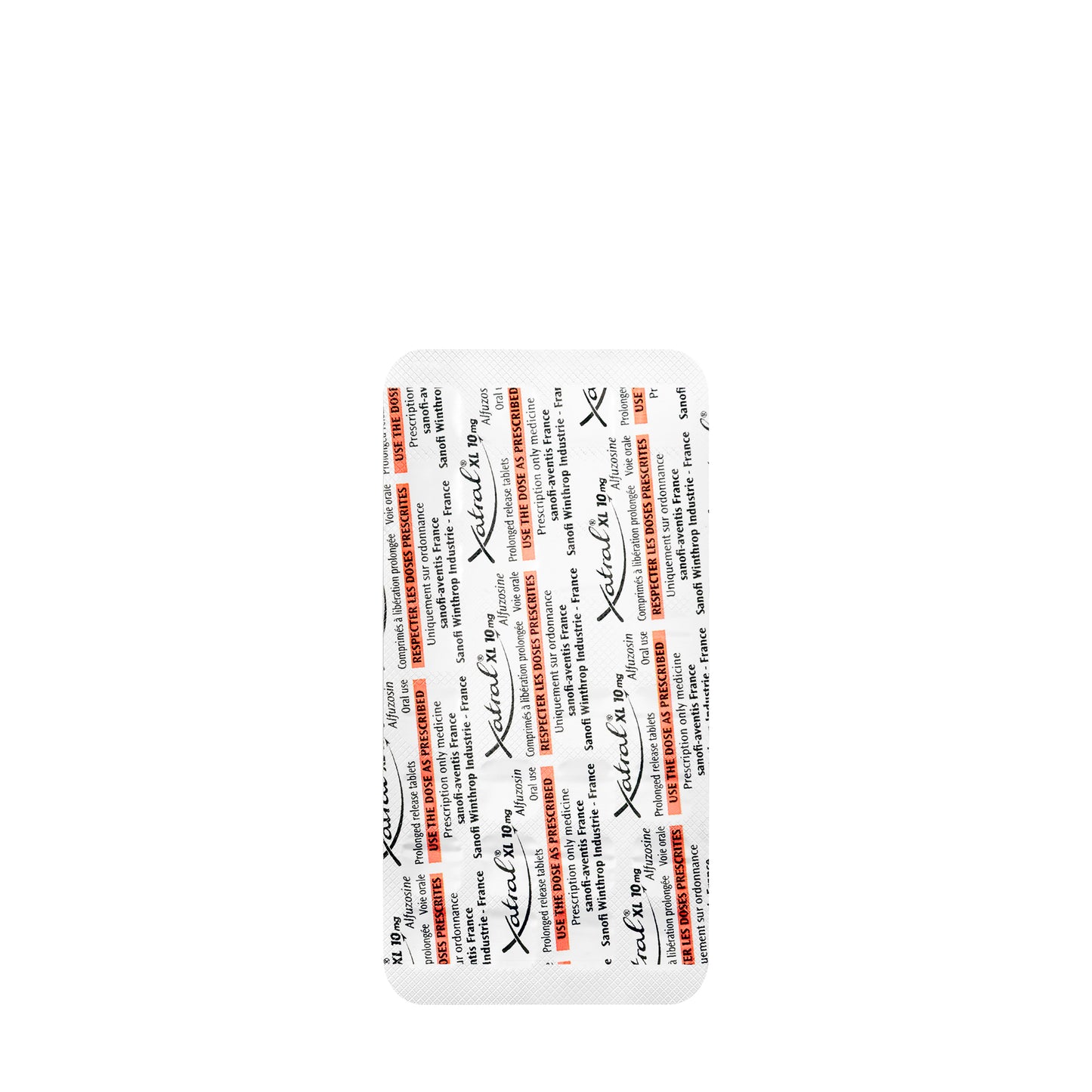 Xatral Xl 10Mg 30Tablets