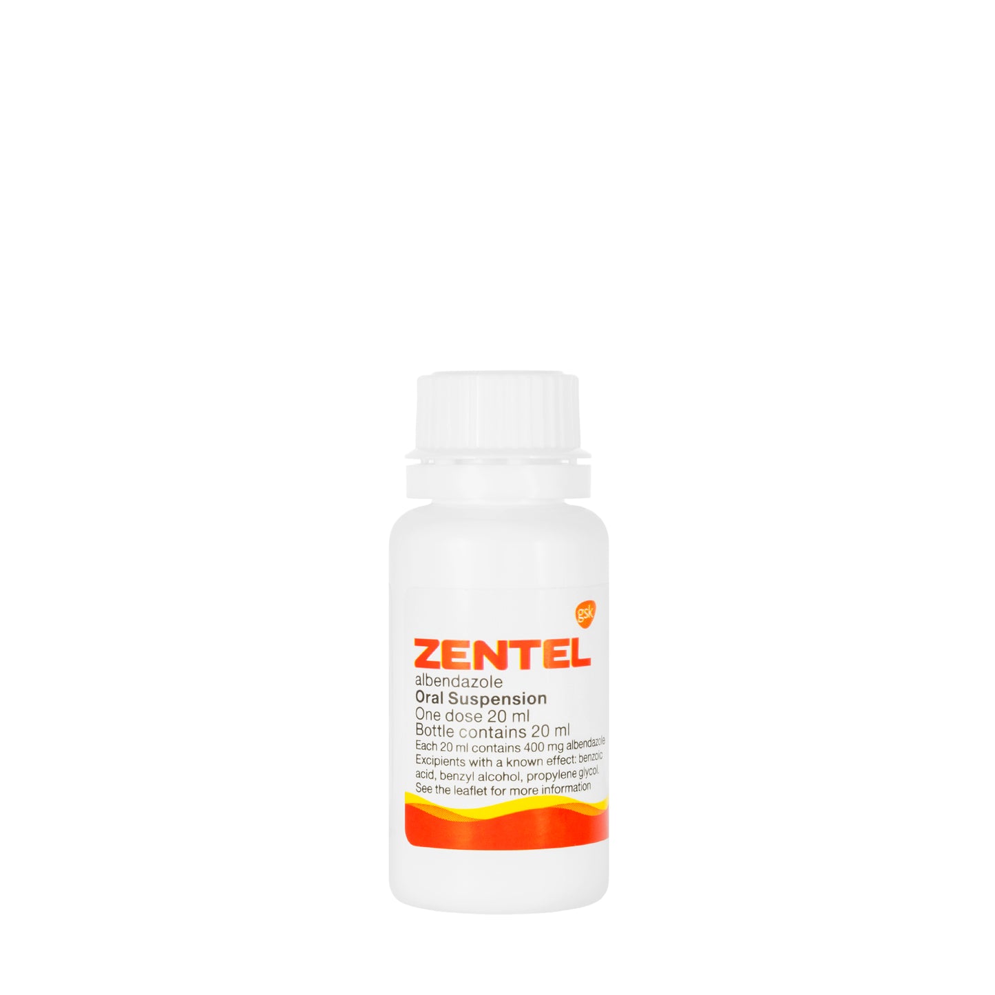 Zentel 2% Suspension 20Ml