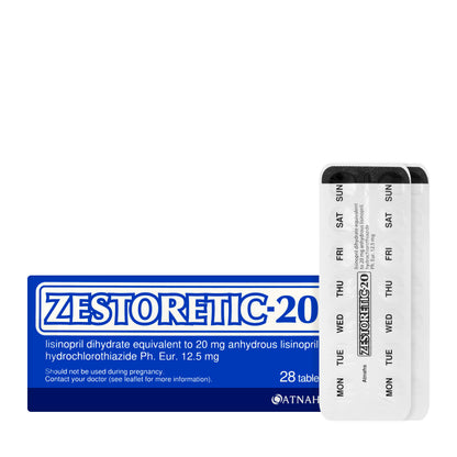 Zestoretic 20Mg 28Tablets