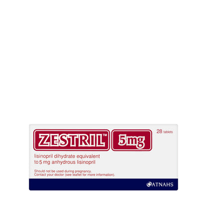 Zestril 5Mg 28Tablets