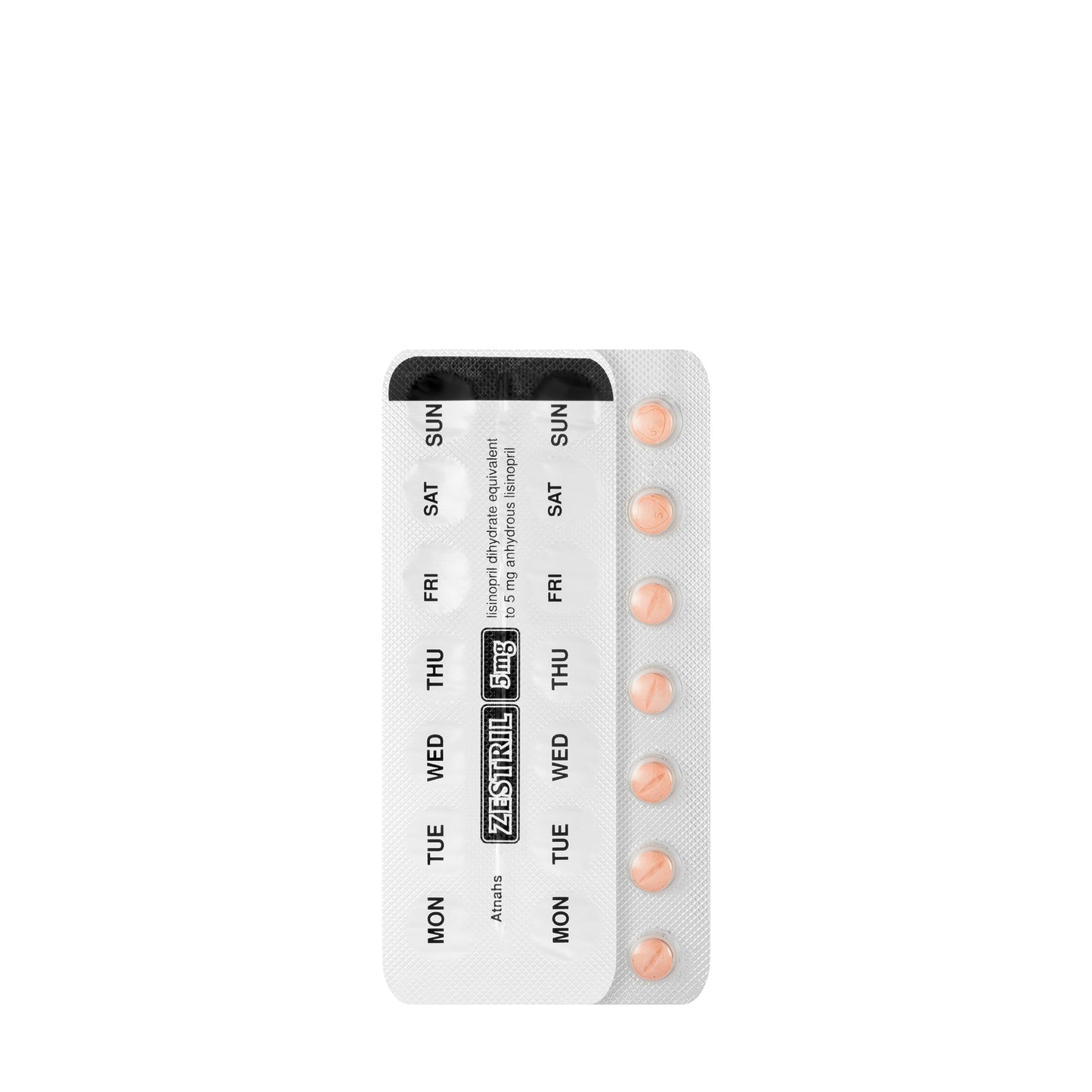 Zestril 5Mg 28Tablets