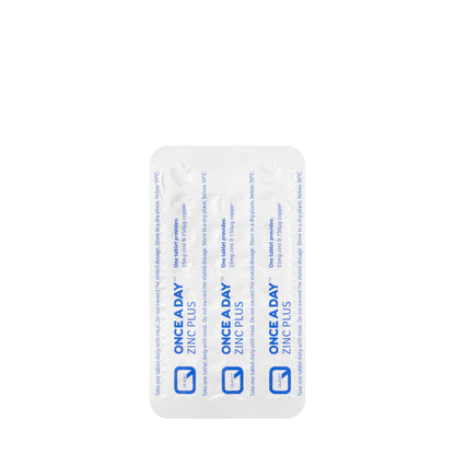 Quest Once A Day Zinc Plus 30 Tablets