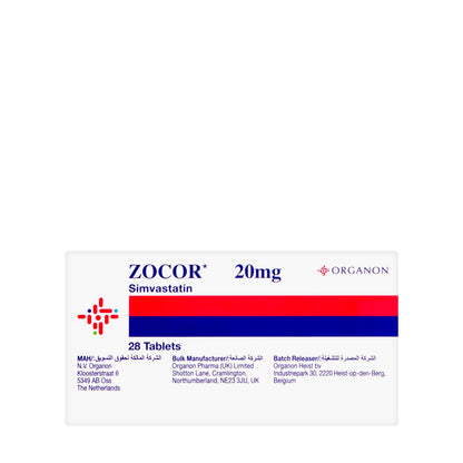 Zocor 20Mg 28Tablets