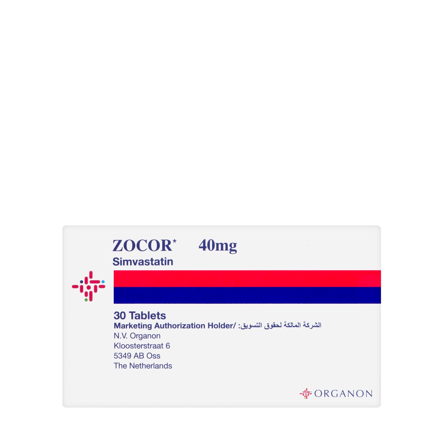 Zocor 40Mg 30Tablets