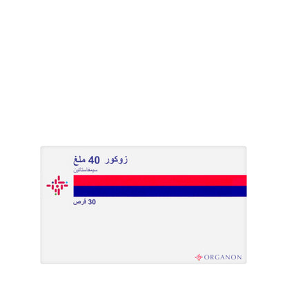 Zocor 40Mg 30Tablets