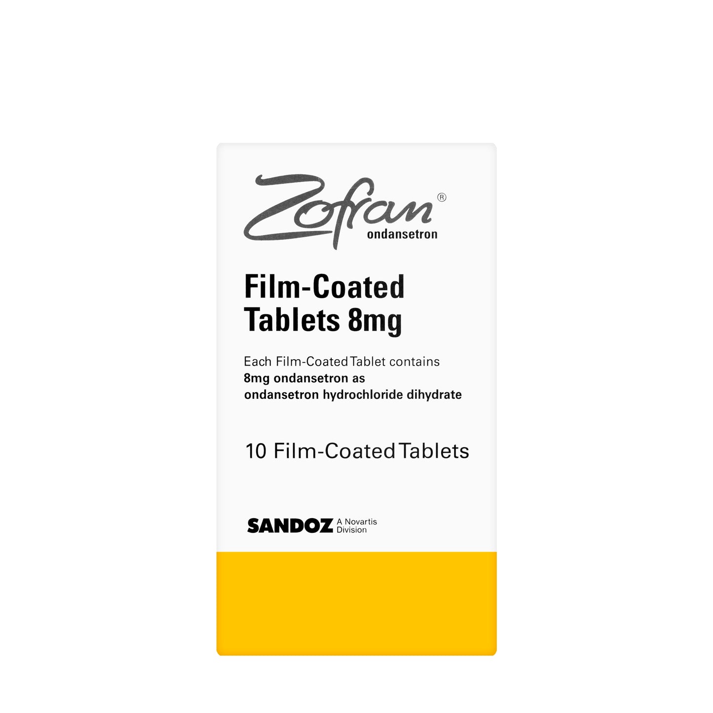 Zofran 8Mg 10Tablets