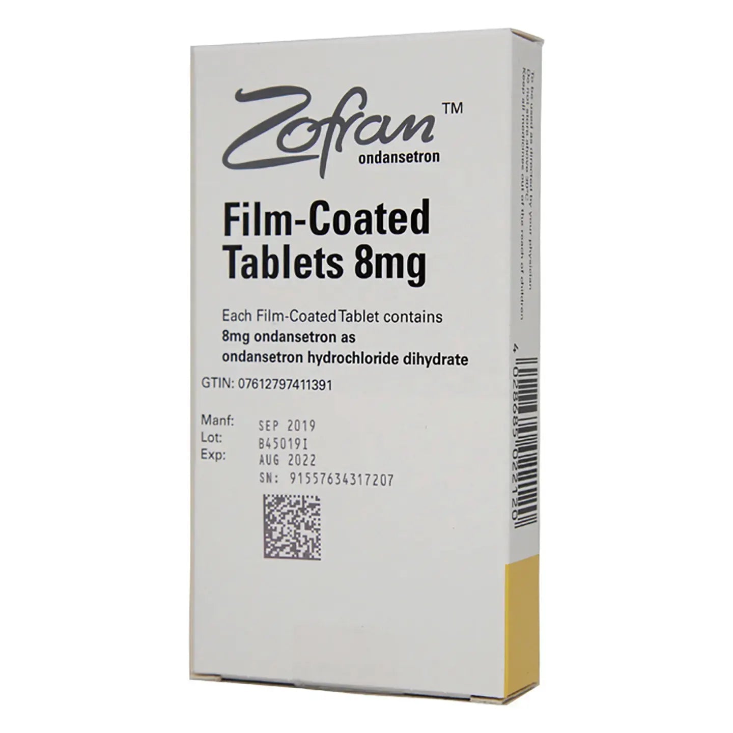Zofran 8Mg 10Tablets