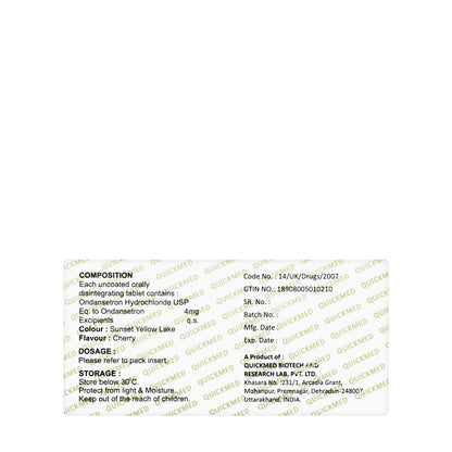 Qall 4Mg 30 Tablets