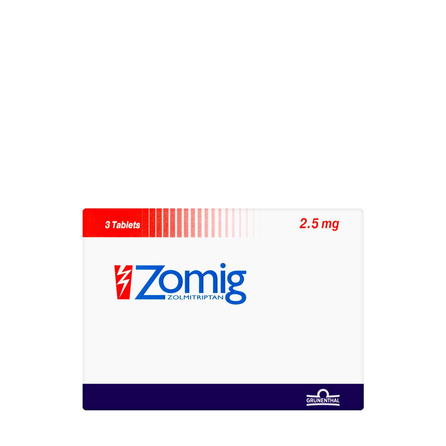 Zomig 2.5Mg 3Tablets