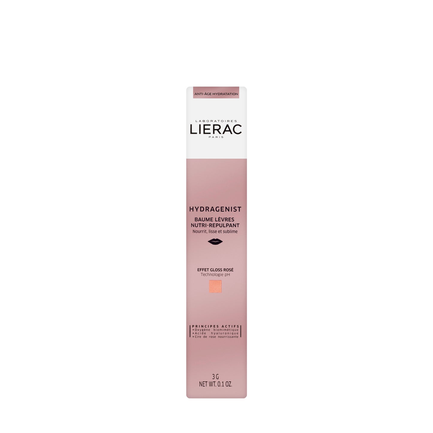 Lierac Hydragenist Lip Gloss (Rose) 3 Gm