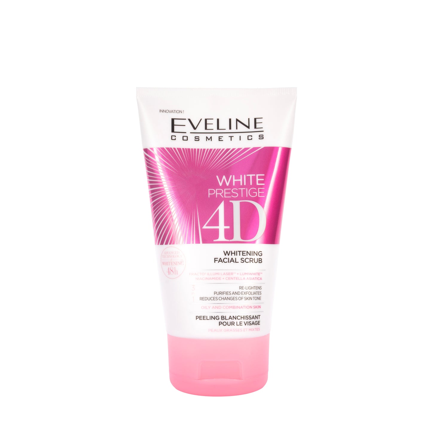 Eveline White Prestige 4D Whitening Facial Scrub 150 Ml