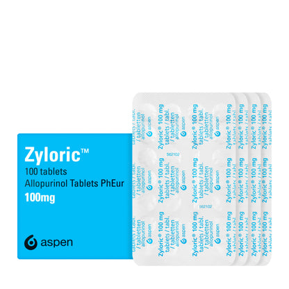 Zyloric 100 Mg 100 Tablets