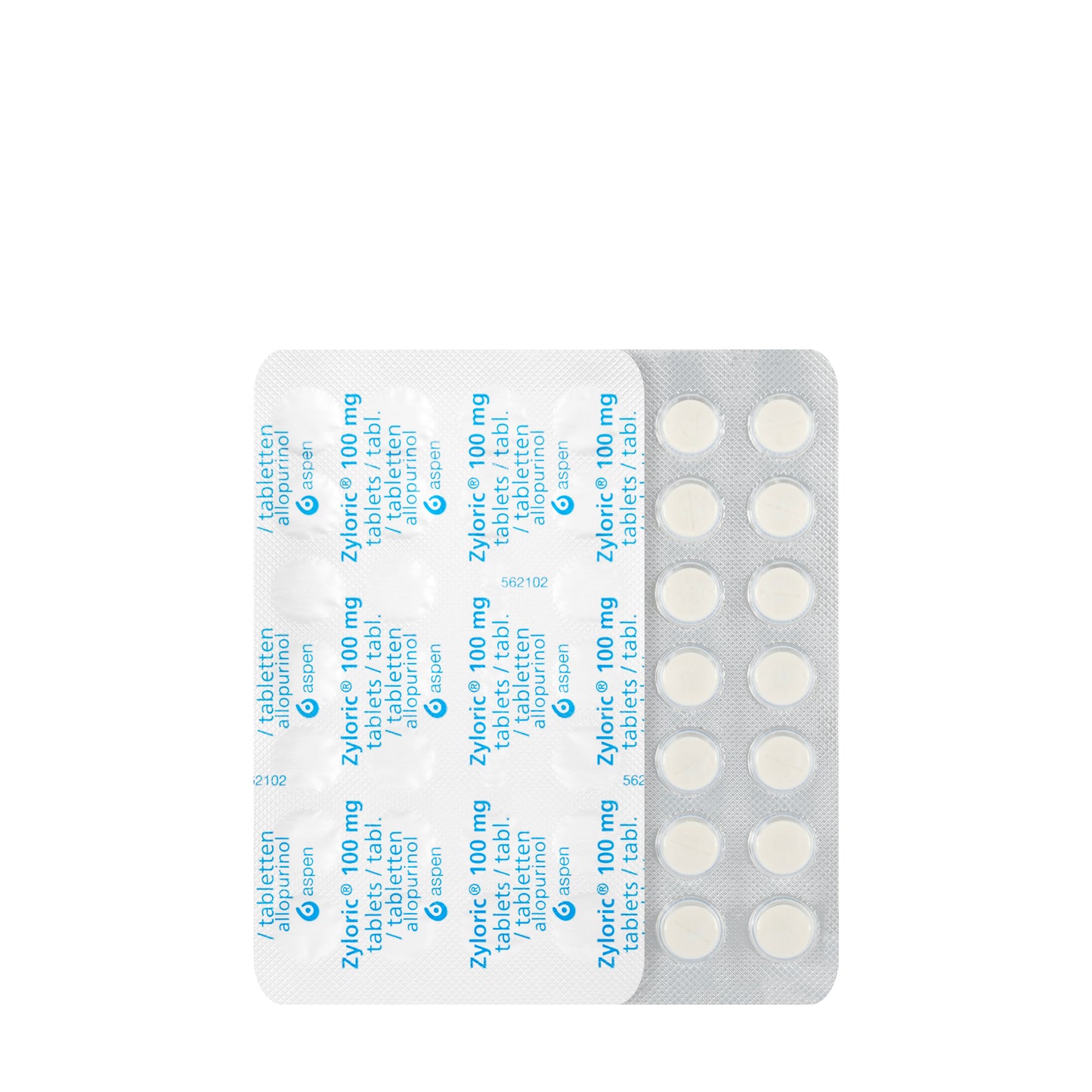 Zyloric 100 Mg 50 Tablets
