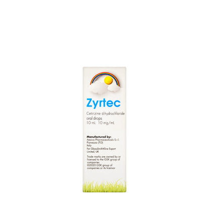 Zyrtec Drops 10Mg/Ml 10Ml