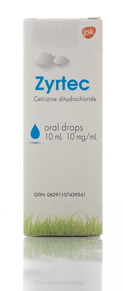 Zyrtec Drops 10Mg/Ml 10Ml