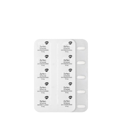 Zyrtec 10Mg 20Tablets