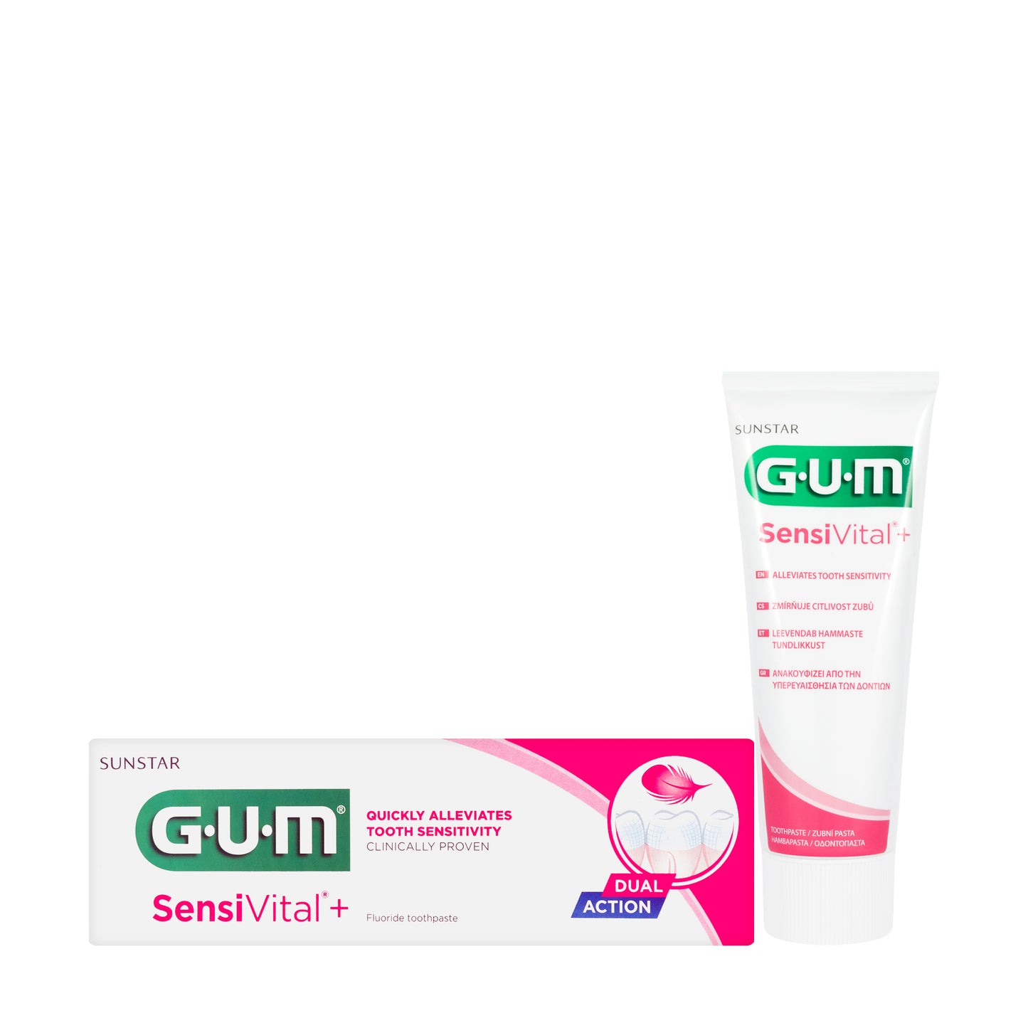 Gum SensiVital+ Toothpaste 75ml [6070]