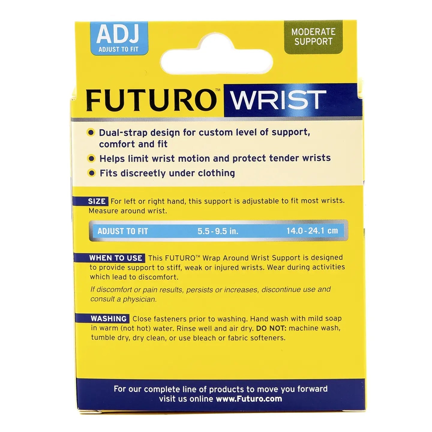 Futuro Wrist Support Strap [Adjustable] Beige 46709-2300